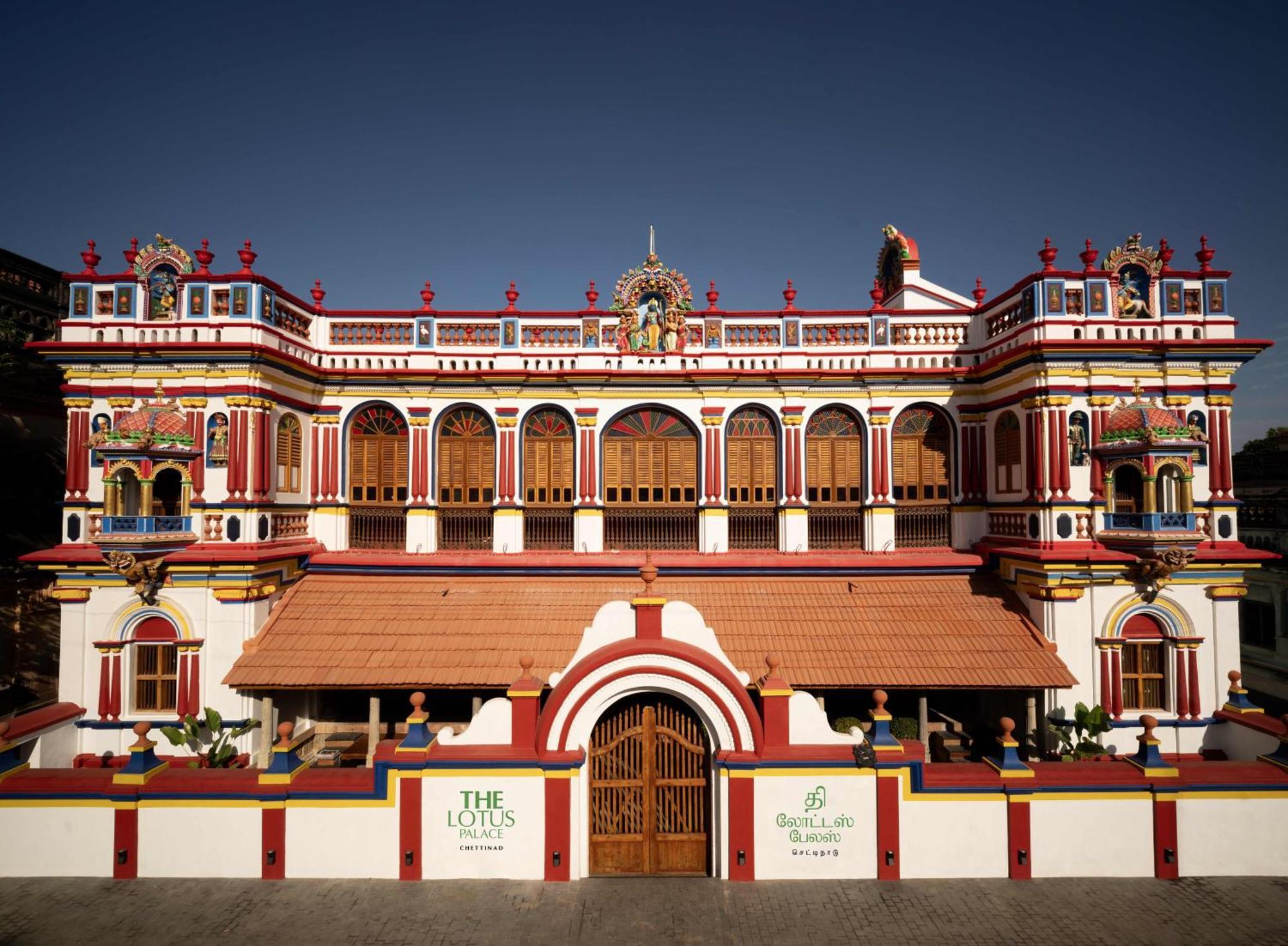 The Lotus Palace Chettinad Kāraikkudi Eksteriør bilde